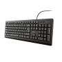 Trust Primo Stil Toetsenbord QWERTY - toetsenbord – stil typen – morsbestendig ontwerp – zwart thumbnail