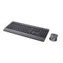 Trust Trezo toetsenbord Inclusief muis RF Draadloos QWERTY Amerikaans Engels Zwart (24529) thumbnail