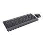 Trust Trezo toetsenbord Inclusief muis RF Draadloos QWERTY Amerikaans Engels Zwart (24529) thumbnail