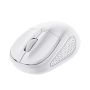 Trust Primo Draadloze Muis - Compacte reismuis – 4 knoppen – 1600 DPI – Wit (24795) thumbnail