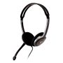 V7 HA212-2EP hoofdtelefoon/headset Bedraad Hoofdband Oproepen/muziek Zwart, Zilver (HA212-2EP) thumbnail