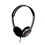 V7 HA310-2EP hoofdtelefoon/headset Hoofdtelefoons Bedraad Hoofdband Muziek Zwart, Zilver (HA310-2EP) thumbnail