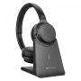 V7 HB600S hoofdtelefoon/headset Draadloos Hoofdband Oproepen/muziek USB Type-C Bluetooth Zwart (HB600S) thumbnail