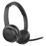 V7 HB600S hoofdtelefoon/headset Draadloos Hoofdband Oproepen/muziek USB Type-C Bluetooth Zwart (HB600S) thumbnail
