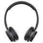 V7 HB600S hoofdtelefoon/headset Draadloos Hoofdband Oproepen/muziek USB Type-C Bluetooth Zwart (HB600S) thumbnail