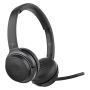 V7 HB600S hoofdtelefoon/headset Draadloos Hoofdband Oproepen/muziek USB Type-C Bluetooth Zwart (HB600S) thumbnail