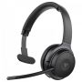 V7 HB605M hoofdtelefoon/headset Draadloos Handheld Kantoor/callcenter USB Type-C Bluetooth Zwart, Grijs (HB605M) thumbnail