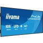 iiyama LH10552UWS-B1AG beeldkrant Kiosk-ontwerp 2,66 m (104.6") Wifi 500 cd/m² UltraWide 5K HD Type processor Android 24/7 (LH10552UWS-B1AG) thumbnail