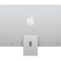 APPLE iMac Z1E2 59,62cm 23,5Zoll Standardglas M4 8C CPU/8C GPU/16C N.E. 16GB 256GB SSD Gbit Eth MM NumKey TID DE Silber (Z1E2-MW thumbnail