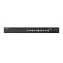 DELL N-Series N1524P netwerk-switch Managed L3 Gigabit Ethernet (10/100/1000) Power over Ethernet (PoE) 1U Zwart (N1524P) thumbnail