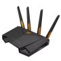 ASUS TUF-AX4200 draadloze router Gigabit Ethernet Dual-band (2.4 GHz / 5 GHz) Zwart (TUF-AX4200) thumbnail