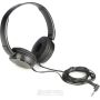 SONY ZX Series Wired Over-Ear Headphones 12-22000 Hz Black Ear Cups 1.2m (MDRZX110B) thumbnail