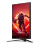 AOC AGON 5 AG275QZN/EU computer monitor 68,6 cm (27") 2560 x 1440 Pixels Quad HD Zwart, Rood (AG275QZN/EU) thumbnail