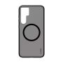 PanzerGlass CARE™ by ® Smokey Case w. Black Qi Compatible Samsung Galaxy S24+ mobiele telefoon behuizingen Hoes Zwart (1157) thumbnail
