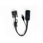 Vertiv Avocent MPUIQ-VMCDV toetsenbord-video-muis (kvm) kabel Zwart 0,3556 m (MPUIQ-VMCDV) thumbnail