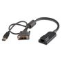 Vertiv Avocent MPUIQ-VMCDV toetsenbord-video-muis (kvm) kabel Zwart 0,3556 m (MPUIQ-VMCDV) thumbnail