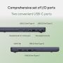 ASUS Chromebook CR11 CR1104CTA-N00066 Intel® N N150 29,5 cm (11.6") HD 4 GB LPDDR5-SDRAM 32 GB eMMC Wi-Fi 6 (802.11ax) ChromeOS US International Grijs (90NX08X1-M00240) thumbnail