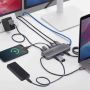 StarTech.com 10-in-1 USB-C naar Dual DisplayPort Multiport Adapter, 100W Power Delivery Charging, 2x 4K 60Hz, 5-Port 5Gbps Hub, Gigabit Ethernet, Type-C Mini Dock (189B-USBC-MULTIPORT) thumbnail