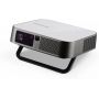 Viewsonic M2e beamer/projector Projector met korte projectieafstand 1000 ANSI lumens LED 1080p (1920x1080) 3D Grijs, Wit (PX701-4K) thumbnail