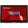 Viewsonic TD1630-3 computer monitor 39,6 cm (15.6") 1366 x 768 Pixels HD LCD Touchscreen Multi-gebruiker Zwart (TD1630-3) thumbnail