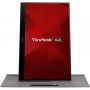 Viewsonic TD1655 computer monitor 39,6 cm (15.6") 1920 x 1080 Pixels Full HD LED Touchscreen Multi-gebruiker Zwart, Zilver (TD1655) thumbnail
