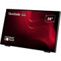 Viewsonic TD2465 beeldkrant Interactief flatscreen 61 cm (24") LED 250 cd/m² Full HD Zwart Touchscreen (TD2465) thumbnail