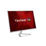 Viewsonic VX Series VX2476-SMH LED display 60,5 cm (23.8") 1920 x 1080 Pixels Full HD Zwart, Zilver (VX2476-SMH) thumbnail