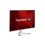 Viewsonic VX Series VX2476-SMH LED display 60,5 cm (23.8") 1920 x 1080 Pixels Full HD Zwart, Zilver (VX2476-SMH) thumbnail