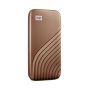 Western Digital My Passport 1000 GB Goud (WDBAGF0010BGD-WESN) thumbnail