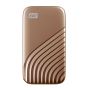 Western Digital My Passport 1000 GB Goud (WDBAGF0010BGD-WESN) thumbnail