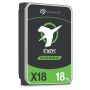 Seagate Exos X18 interne harde schijf 18 TB 7200 RPM 256 MB 3.5" SAS (ST18000NM005J) thumbnail