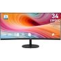 MSI Pro MP341CQ E12 computer monitor 86,4 cm (34") 3440 x 1440 Pixels UltraWide Quad HD Zwart (9S6-3PB2CT-047) thumbnail