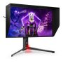 AOC AGON PRO AG274UXP computer monitor 68,6 cm (27") 3840 x 2160 Pixels 4K Ultra HD LED Zwart, Rood thumbnail