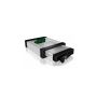 ICY BOX Carrier IB-129SSK-B HDD-behuizing Aluminium, Zwart 2.5/3.5" (99112) thumbnail