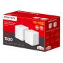 TP-Link Mercusys WL-Router Halo H60X Home Mesh WiFi System 2-Pack (HALO H60X(2-PACK)) thumbnail