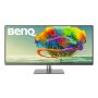 BenQ PD3420Q computer monitor 86,4 cm (34") 3440 x 1440 Pixels Quad HD LED Grijs thumbnail