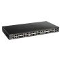 D-Link DGS-1250-52X netwerk-switch Managed L3 Gigabit Ethernet (10/100/1000) Zwart (DGS-1250-52X) thumbnail
