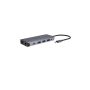 Acer 12-in-1 Type-C Dongle Bedraad USB 3.2 Gen 1 (3.1 Gen 1) Type-C Zilver (HP.DSCAB.009) thumbnail