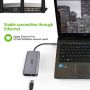 Acer HP.DSCAB.009 notebook dock & poortreplicator Bedraad USB 3.2 Gen 1 (3.1 Gen 1) Type-C Zilver (HP.DSCAB.009) thumbnail