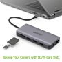 Acer HP.DSCAB.009 notebook dock & poortreplicator Bedraad USB 3.2 Gen 1 (3.1 Gen 1) Type-C Zilver (HP.DSCAB.009) thumbnail