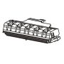 Zebra Printhead, 203dpi (t) printkop (105934-038) thumbnail