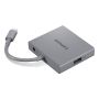 Lenovo GX91R64790 laptop dock & poortreplicator Bedraad USB 3.2 Gen 1 (3.1 Gen 1) Type-C Grijs (GX91R64790) thumbnail