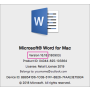 Microsoft Word voor Mac - Licentie (D48-01322) thumbnail