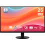 MSI Pro MP252L computer monitor 62,2 cm (24.5") 1920 x 1080 Pixels Full HD LED Zwart thumbnail