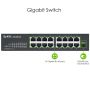 Zyxel GS1100-16 Unmanaged Gigabit Ethernet (10/100/1000) Zwart thumbnail