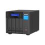 QNAP TVS-H474 NAS Tower Intel® Core™ i3 i3-12100 8 GB DDR4 0 TB QuTS hero Zwart (TVS-H474-I3-8G) thumbnail