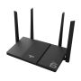 ASUS RT-AX50 AX3000 AiMesh draadloze router Gigabit Ethernet Dual-band (2.4 GHz / 5 GHz) Zwart (90IG0AR0-MO3T00) thumbnail