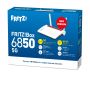 Box AVM 6850 5G v2 International draadloze router Gigabit Ethernet Dual-band (2.4 GHz / 5 GHz) Wit, Rood (20003181) thumbnail