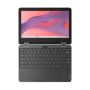 Lenovo 300e Yoga Chromebook Gen 4 MediaTek Kompanio 520 29,5 cm (11.6") Touchscreen HD 8 GB LPDDR4x-SDRAM 64 GB eMMC Wi-Fi 6 (802.11ax) ChromeOS Frans Grijs (82W2000KFR) thumbnail