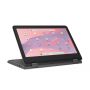 Lenovo 300e Yoga Chromebook Gen 4 MediaTek Kompanio 520 29,5 cm (11.6") Touchscreen HD 8 GB LPDDR4x-SDRAM 64 GB eMMC Wi-Fi 6 (802.11ax) ChromeOS Frans Grijs (82W2000KFR) thumbnail